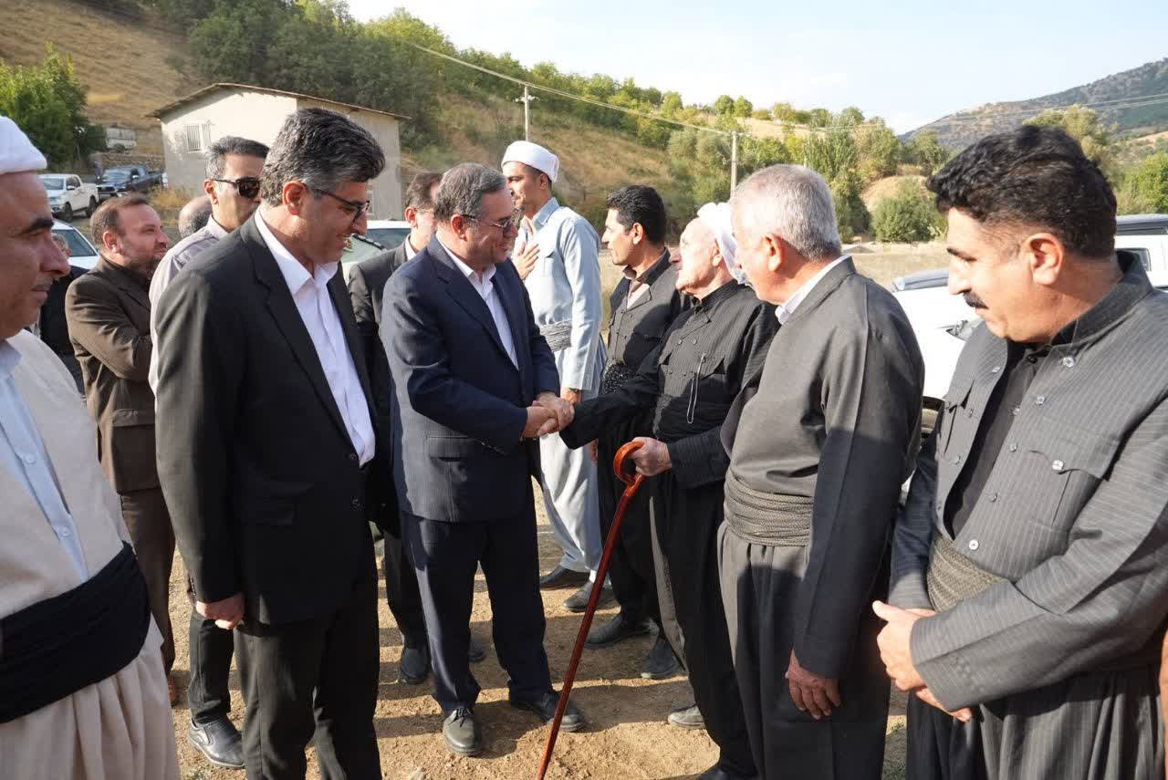 سفر استاندار آذربایجان‌غربی به شهرستان میرآباد