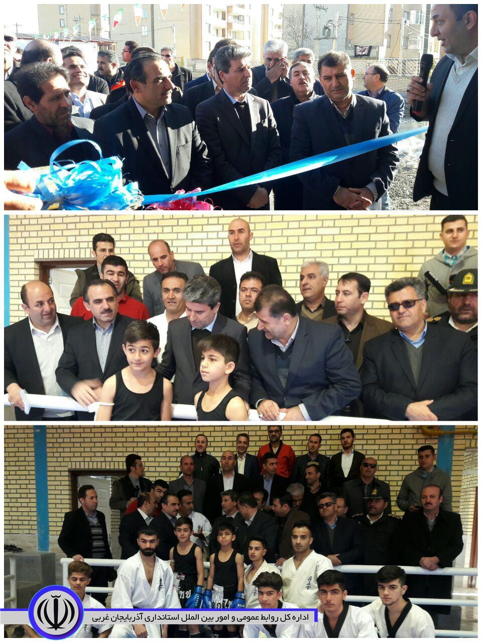 چندین طرح عمرانی، خدماتی و ورزشی در شهرستان پیرانشهر افتتاح و کلنگ زنی شد