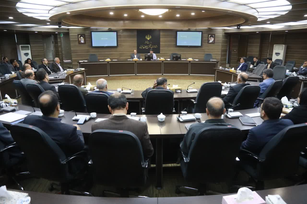 برگزاری جلسه ستاد هماهنگی و پیگیری مناسبسازی اماکن و معابر عمومی آذربایجانغربی + تصاویر