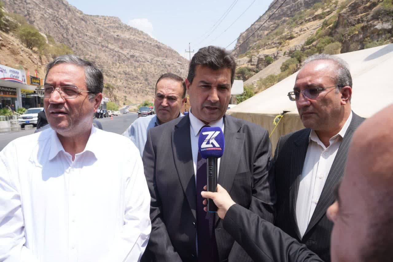 بازدید استاندار آذربایجانغربی از کانیماران عراق + تصاویر