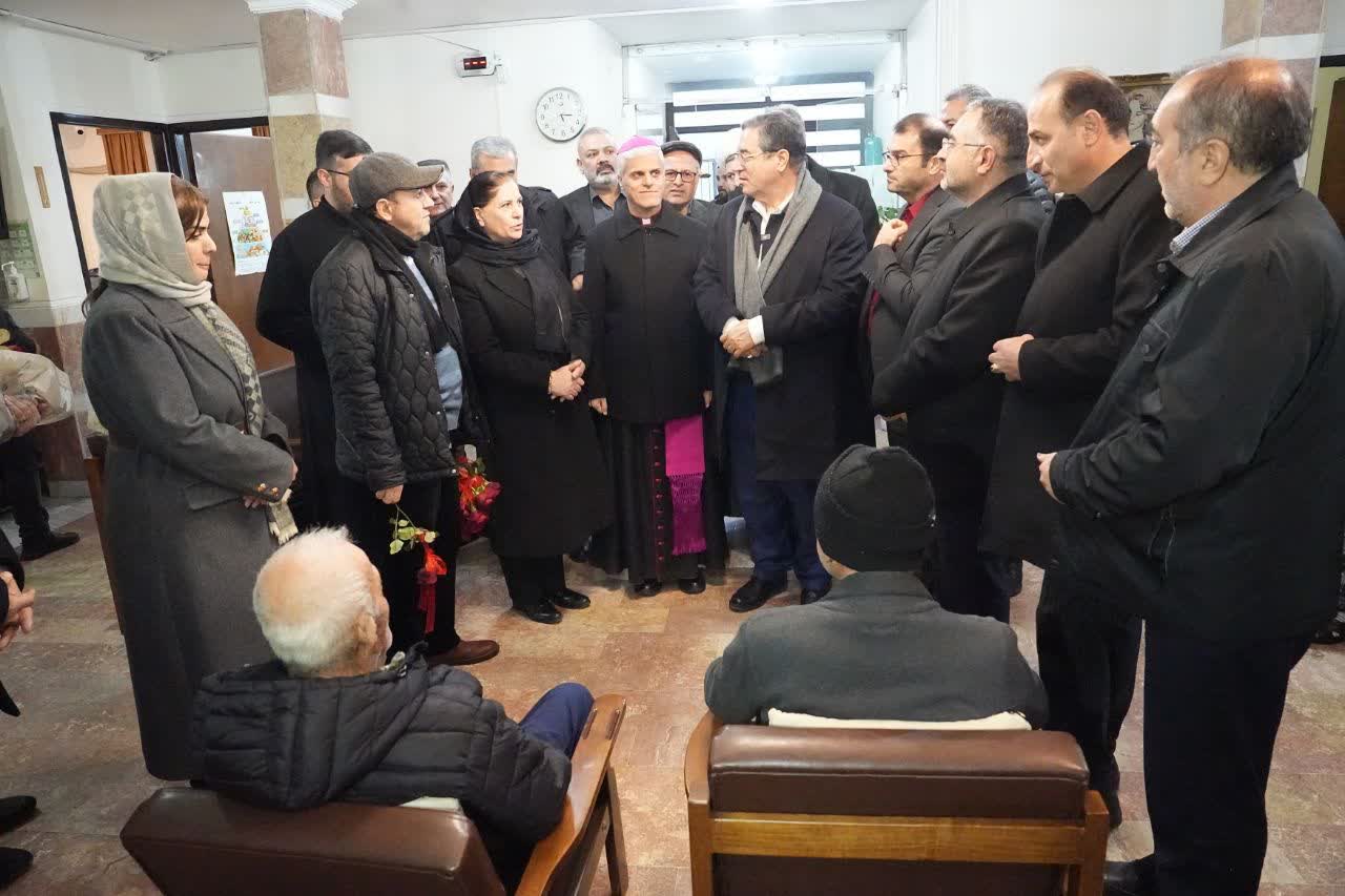 بازدید استاندار آذربایجان‌غربی از خانه سالمندان حضرت یوسف ارومیه + تصاویر