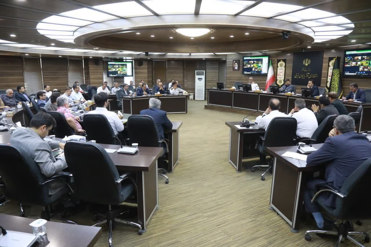 برگزاری جلسه شورای ترافیک آذربایجانغربی + تصاویر