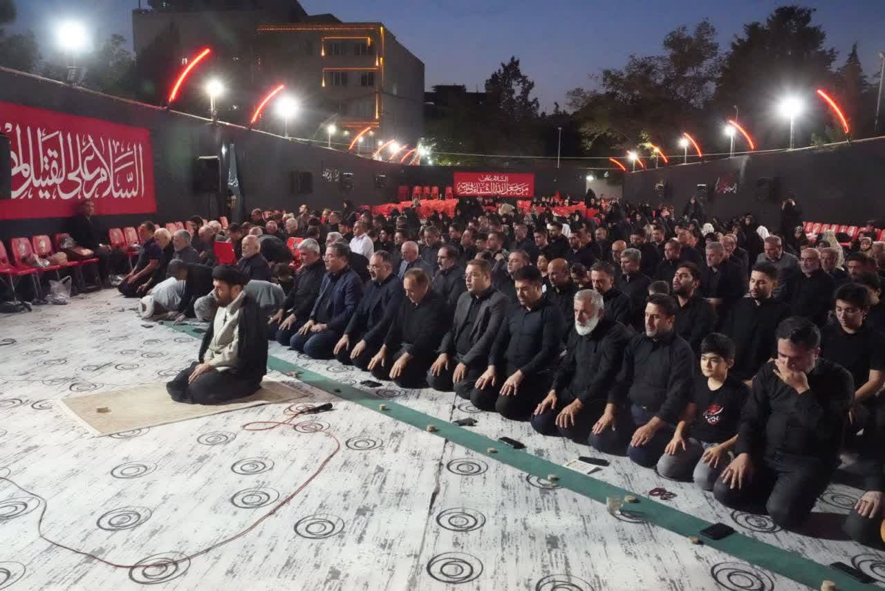 برگزاری آیین عزاداری شبهای محرم و شهادت اباعبدالله الحسین (ع) در مسجد امام علی (ع) ارومیه + تصاویر