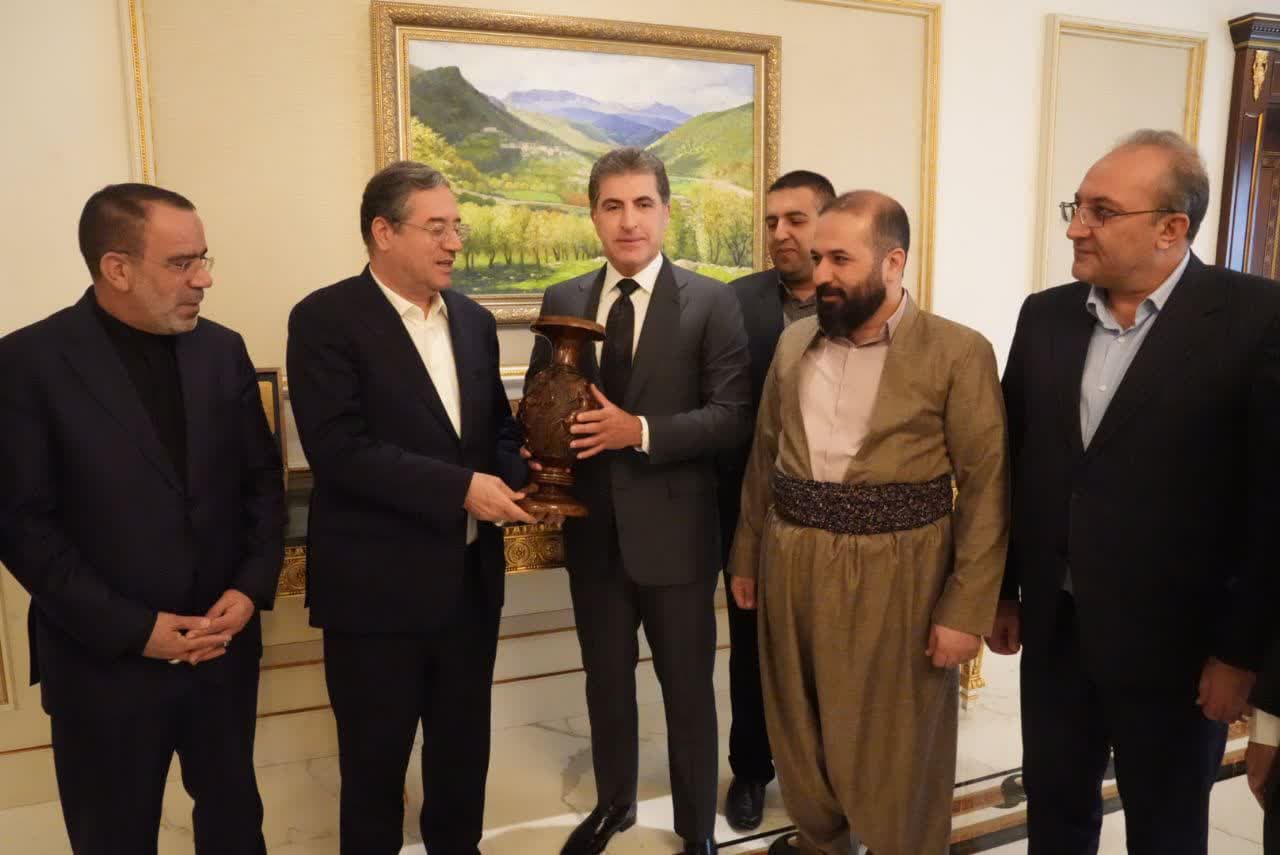 دیدار استاندار آذربایجانغربی با رئیس اقلیم کردستان عراق + تصاویر