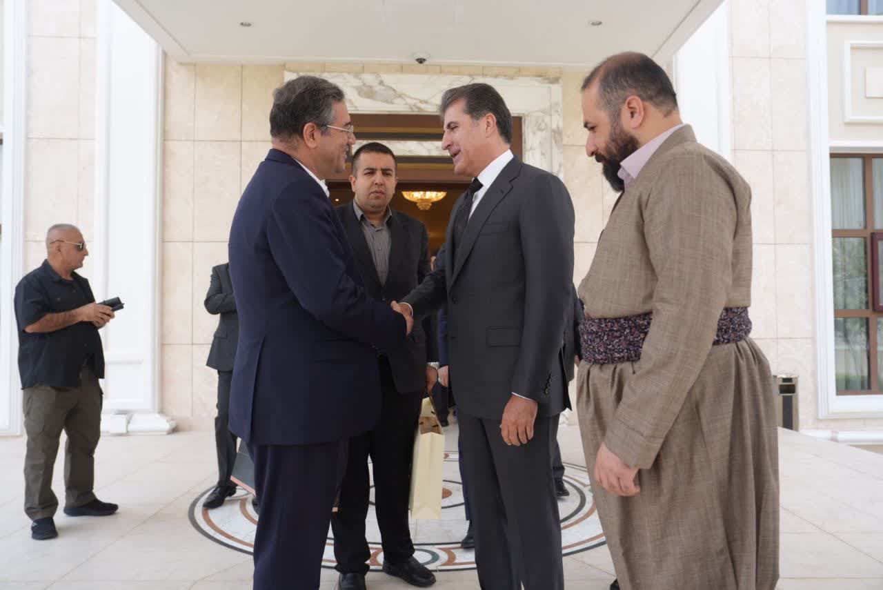 دیدار استاندار آذربایجانغربی با رئیس اقلیم کردستان عراق + تصاویر