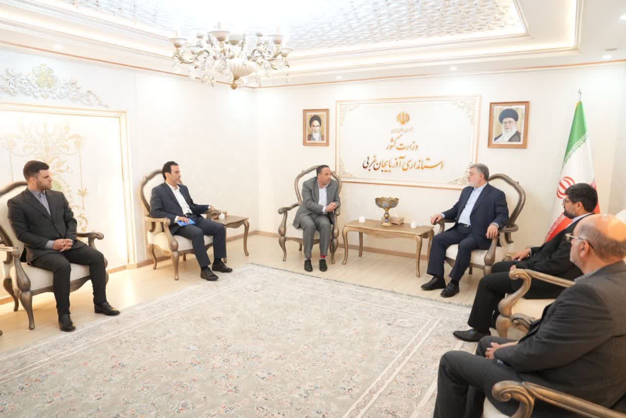 دیدار مدیرعامل شرکت مادرتخصصی مهندسی آب و فاضلاب کشور با استاندار آذربایجانغربی + تصاویر