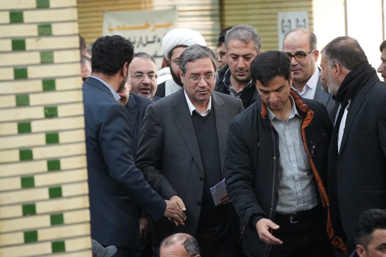 حضور استاندار آذربایجان‌غربی در جمع مردم شهر محمدیار + تصاویر