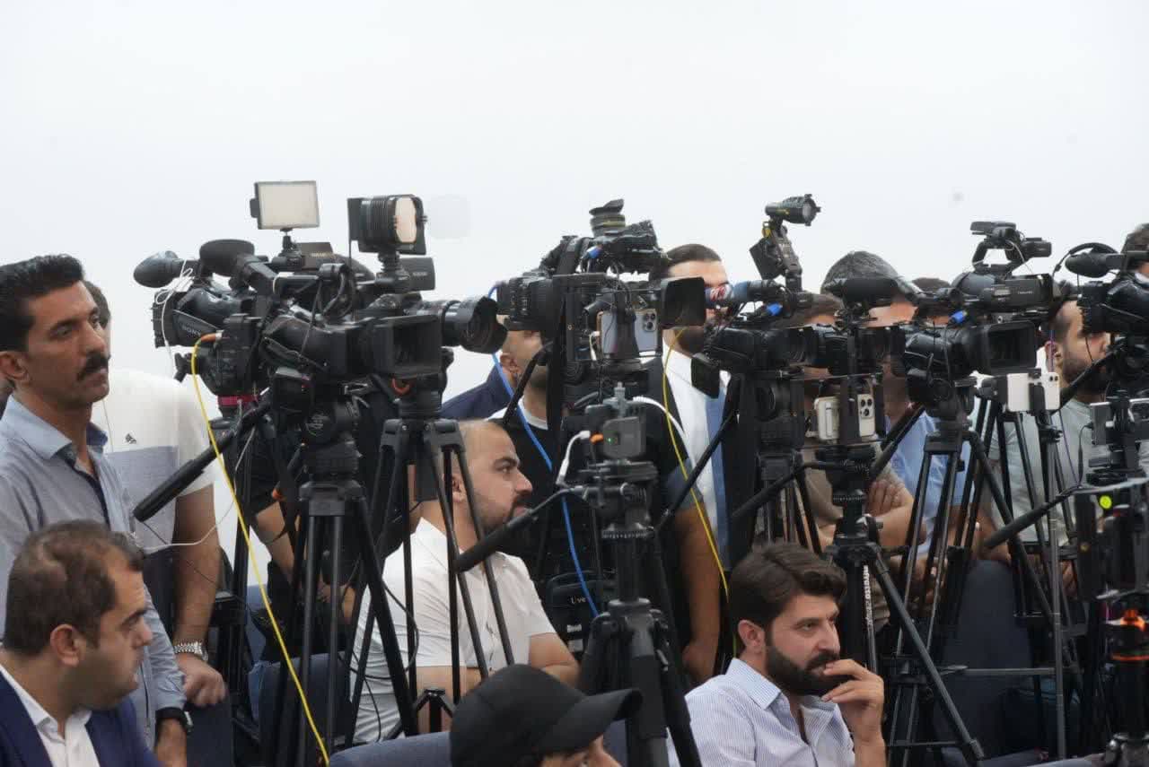 برگزاری نشست خبری استانداران آذربایجانغربی و اربیل اقلیم کردستان عراق + تصاویر