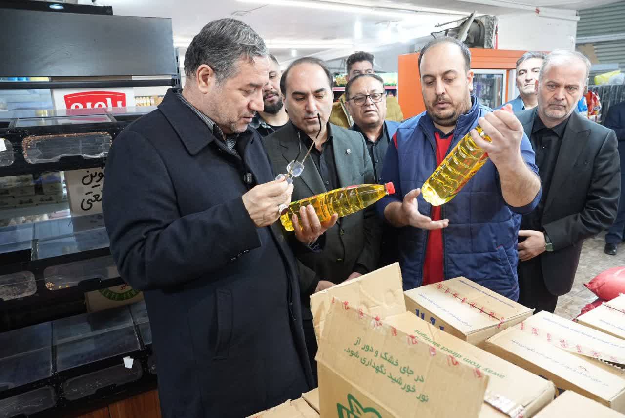 بازدید استاندار آذربایجان‌غربی از بازار شهرستان نقده + تصاویر