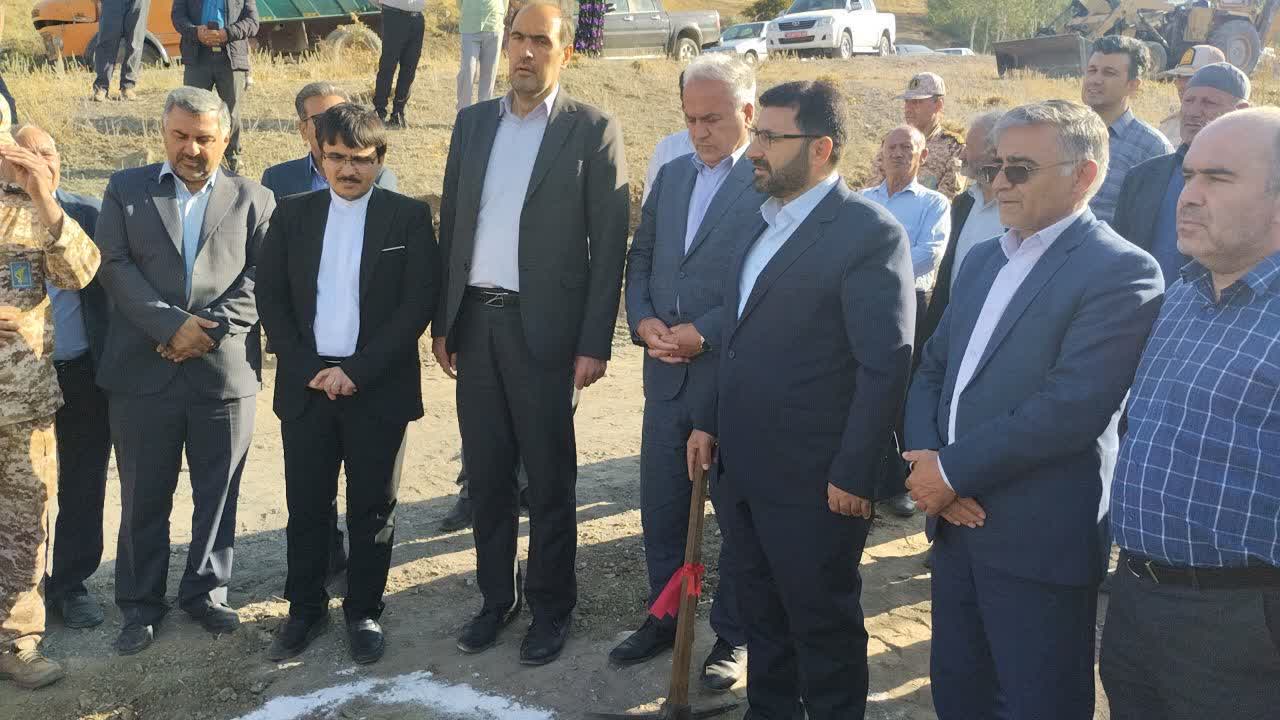 کلنگزنی پروژه آبرسانی به روستای قشلاق تاریمیش قطور + تصاویر