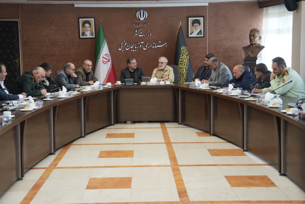 برگزاری جلسه ستاد اربعین آذربایجانغربی + تصاویر