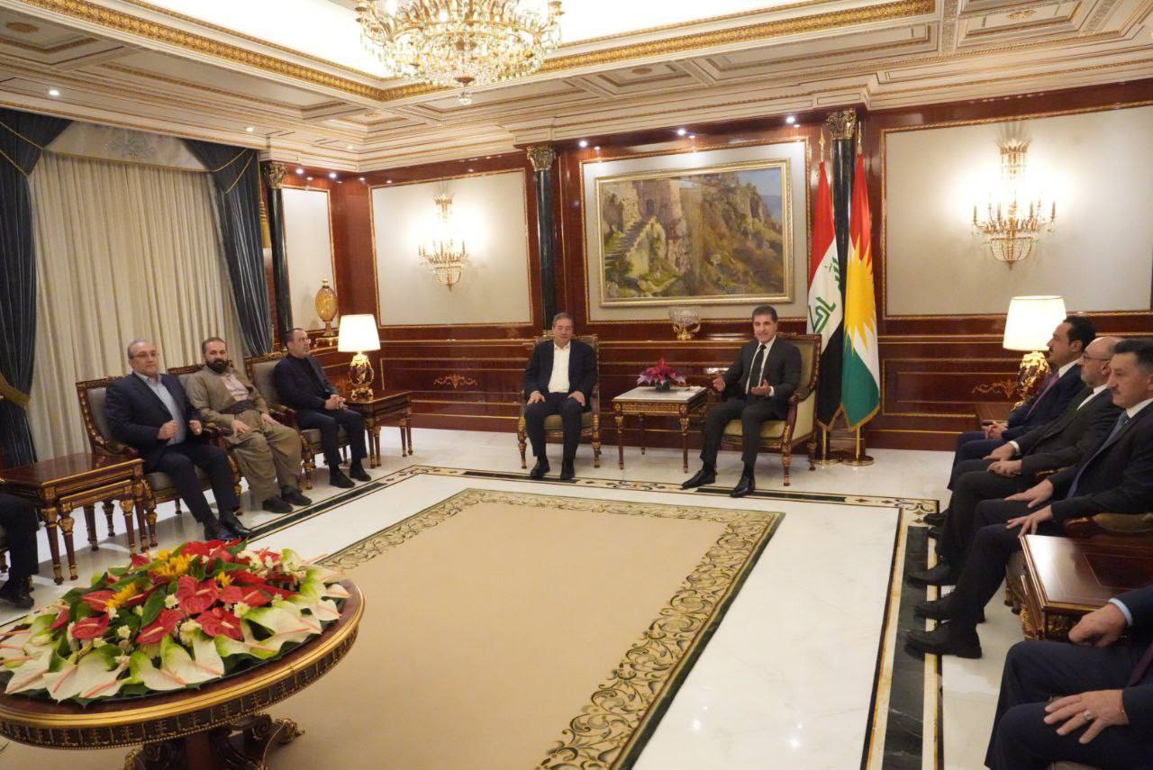 دیدار استاندار آذربایجانغربی با رئیس اقلیم کردستان عراق + تصاویر