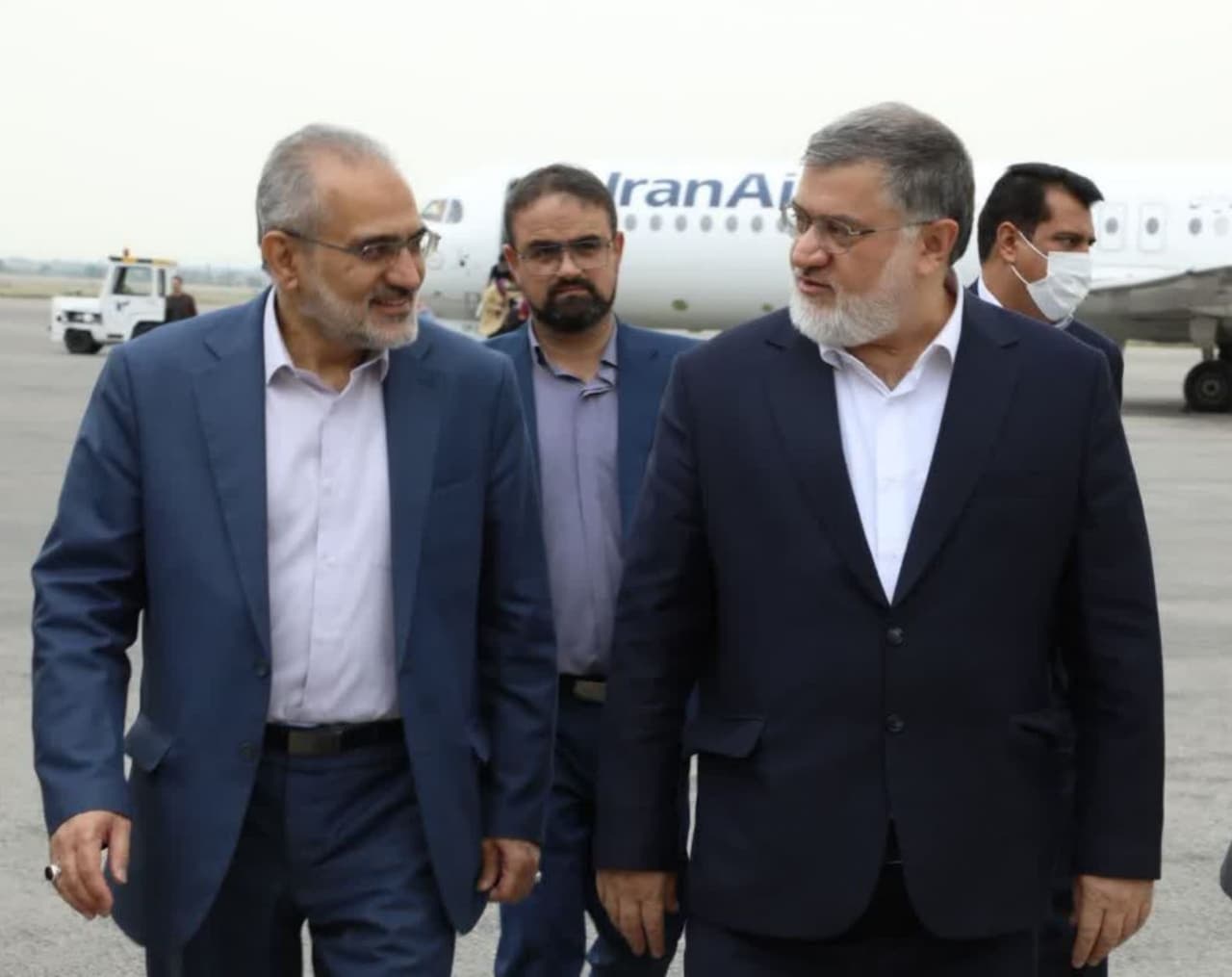 معاون امور مجلس رئیس جمهور وارد ارومیه شد + تصاویر