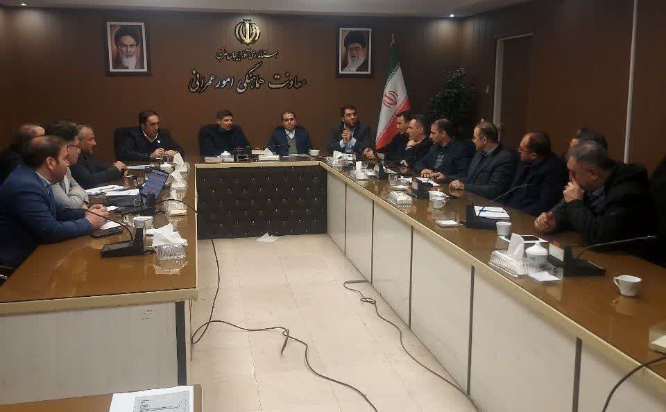 برگزاری جلسه نواحی مرزی شهرک‌های صنعتی آذربایجان‌غربی