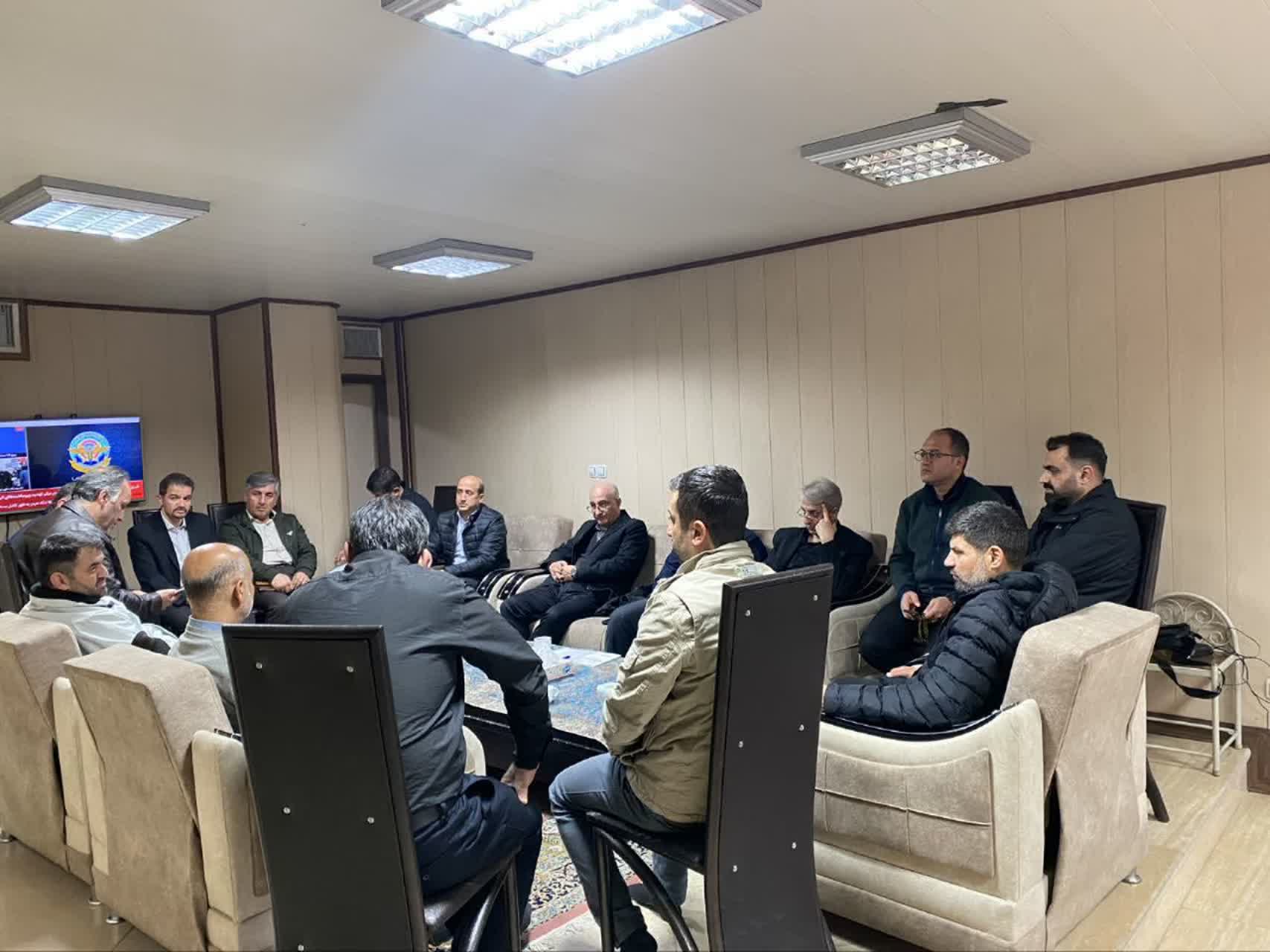 برگزاری جلسه ستاد مدیریت بحران آذربایجان‌غربی