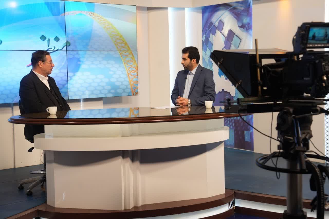 حضور استاندار آذربایجانغربی در برنامه تلویزیونی "منظر" صداوسیمای مرکز استان + تصاویر