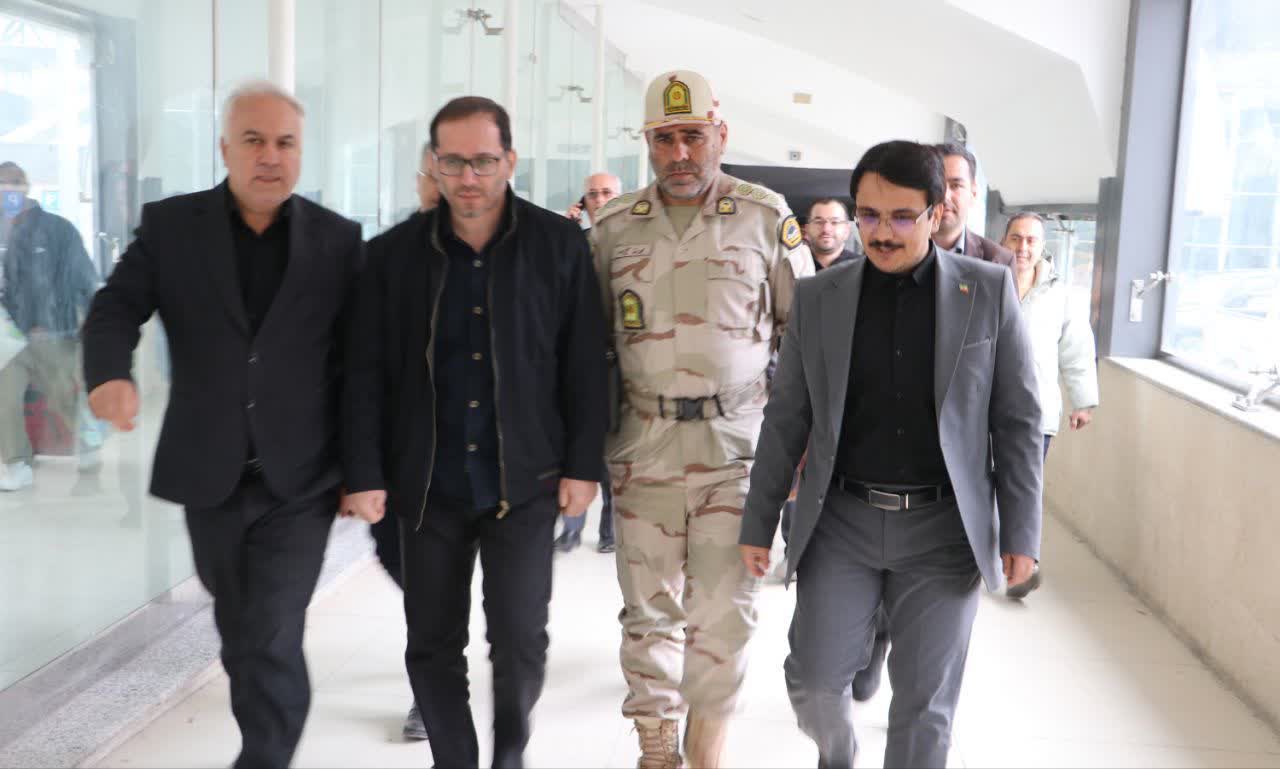 بازدید معاون استاندار آذربایجان‌غربی از مرز رازی خوی + تصاویر