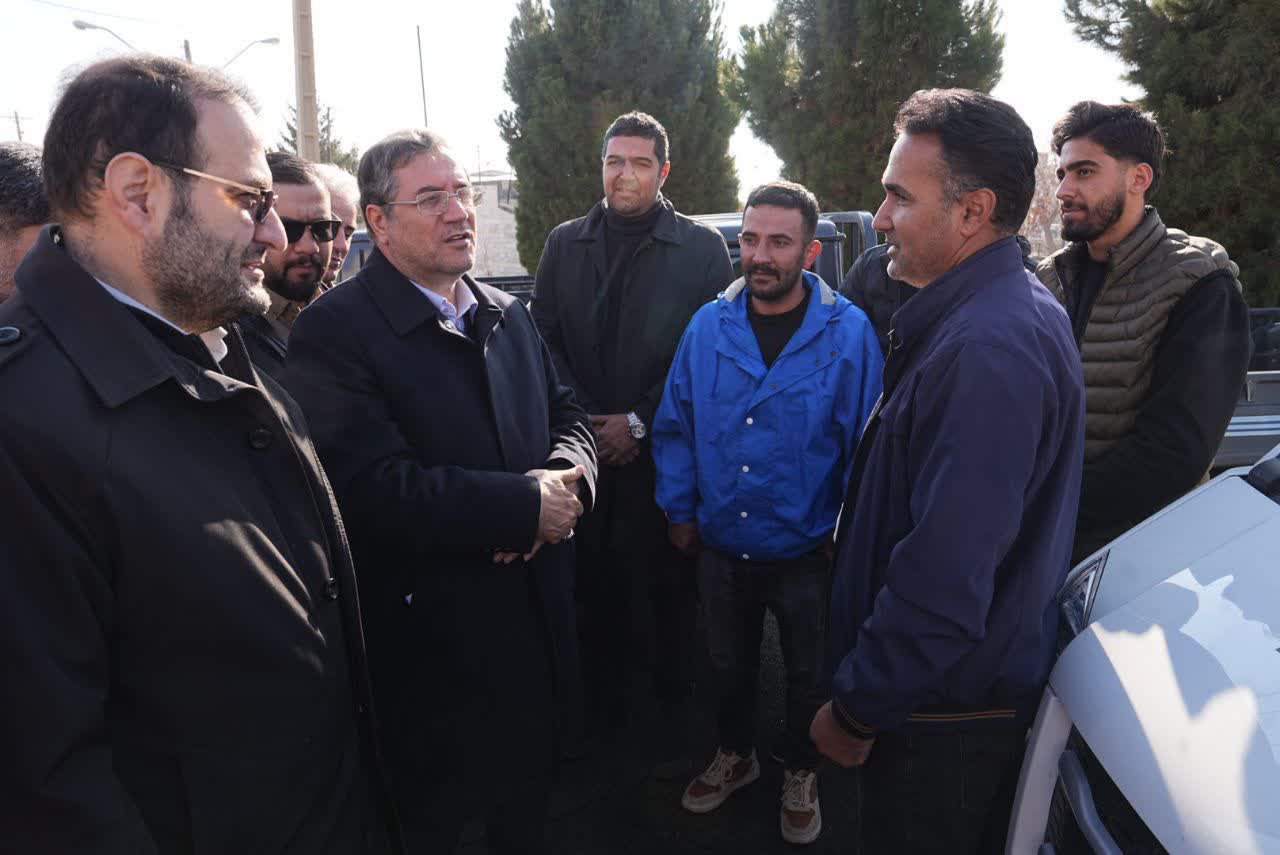 رونمایی از ماشین‌آلات جدید شهرداری اشنویه + تصاویر