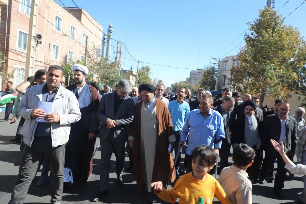 برگزاری راهپیمایی بشارت نصر در ارومیه + تصاویر