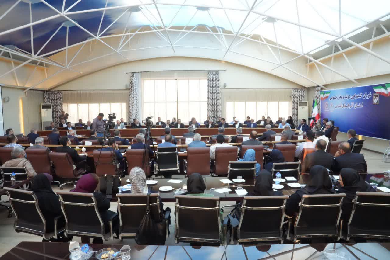 برگزاری جلسه شورای گفتوگوی دولت و بخش خصوصی آذربایجانغربی + تصاویر