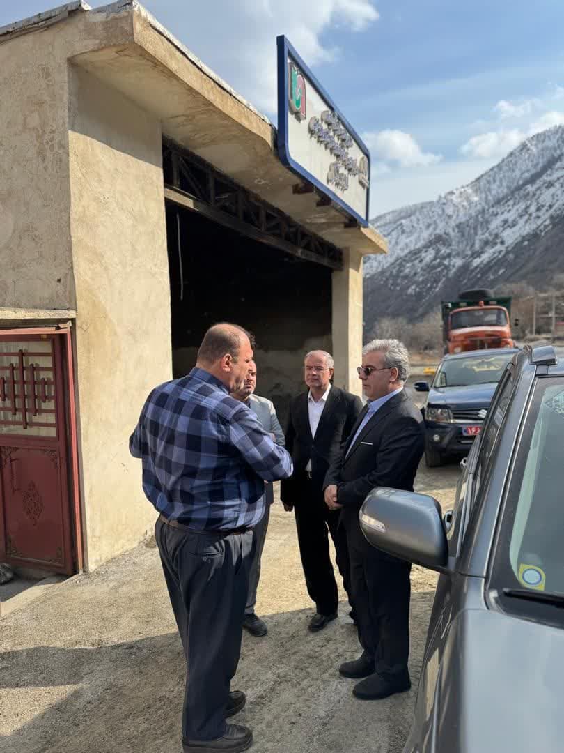 بازدید سرپرست معاونت سیاسی و اجتماعی استانداری آذربایجان غربی از راهدارخانه گرژال شهرستان میرآباد
