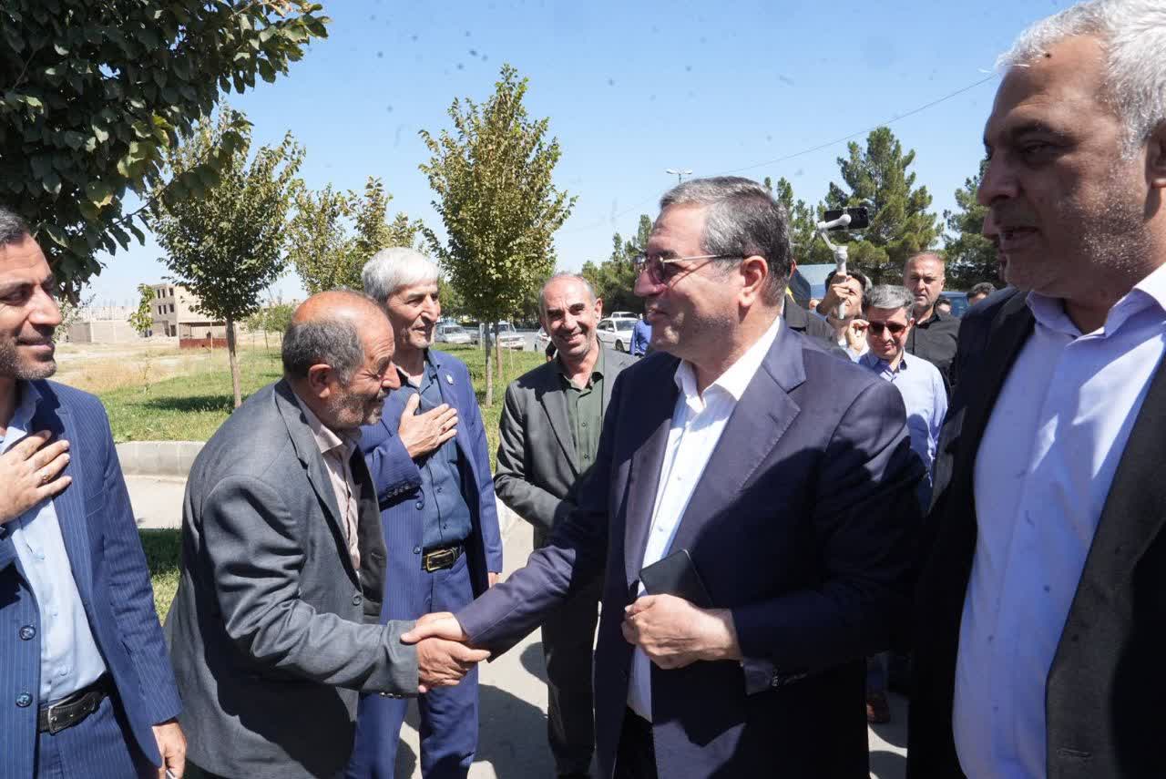 آغاز سفر استاندار آذربایجانغربی به شهرستان سلماس + تصاویر