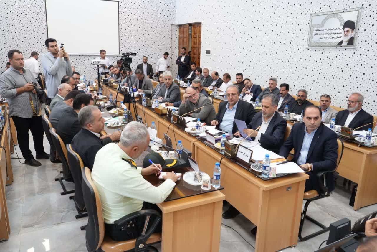 آلبوم تصویری / برگزاری جلسه شورای ساماندهی مبادلات مرزی آذربایجان‌غربی