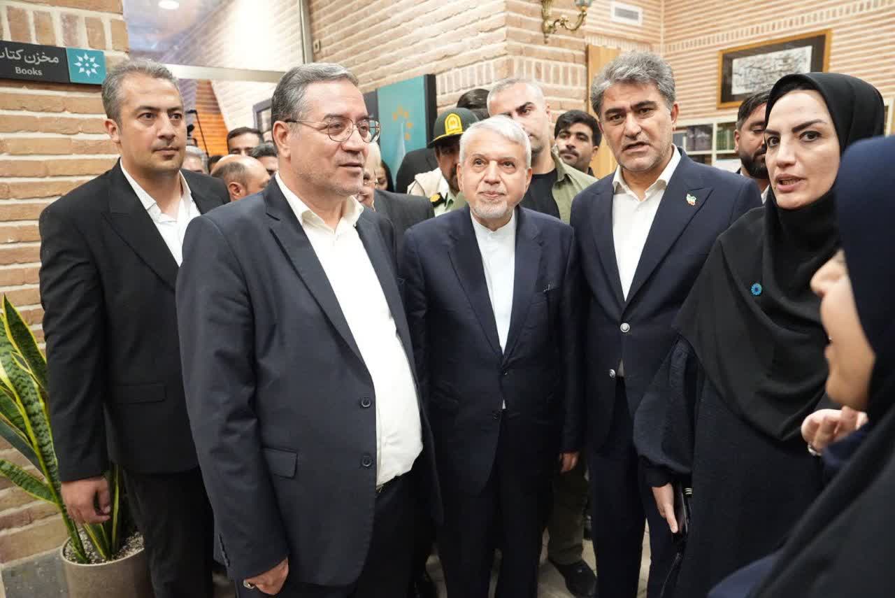 بارگاه شمس تبریزی افتتاح شد + تصاویر