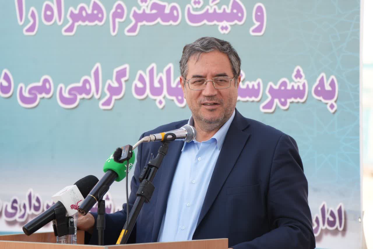 بهرهبرداری از پروژه ساماندهی ورودی شهر مهاباد از طرف بوکان و میاندوآب + تصاویر