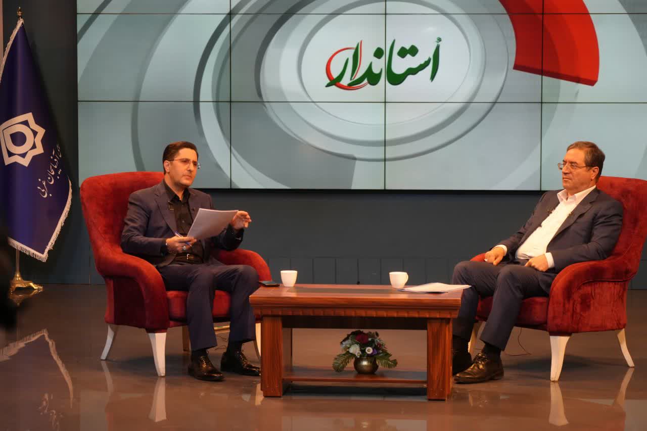 حضور استاندار آذربایجانغربی در برنامه تلویزیونی "استاندار" + تصاویر