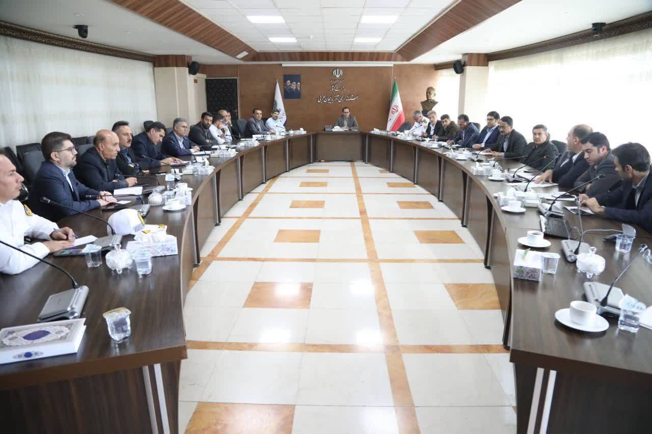 برگزاری جلسه کمیسیون استقرار و بهرهبرداری از سامانههای هوشمند نظارتی و مراقبتی آذربایجانغربی