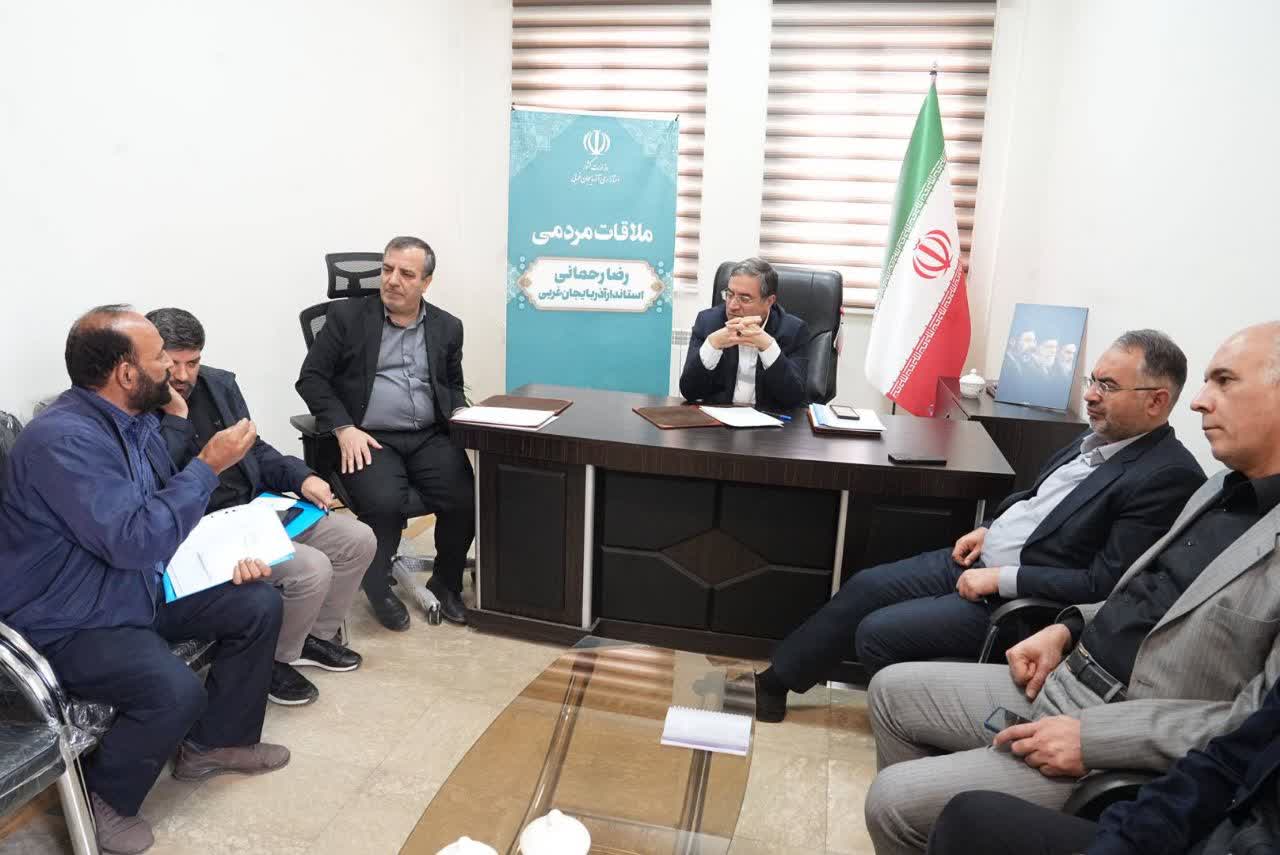 برگزاری ملاقات مردمی استاندار آذربایجان‌غربی + تصاویر