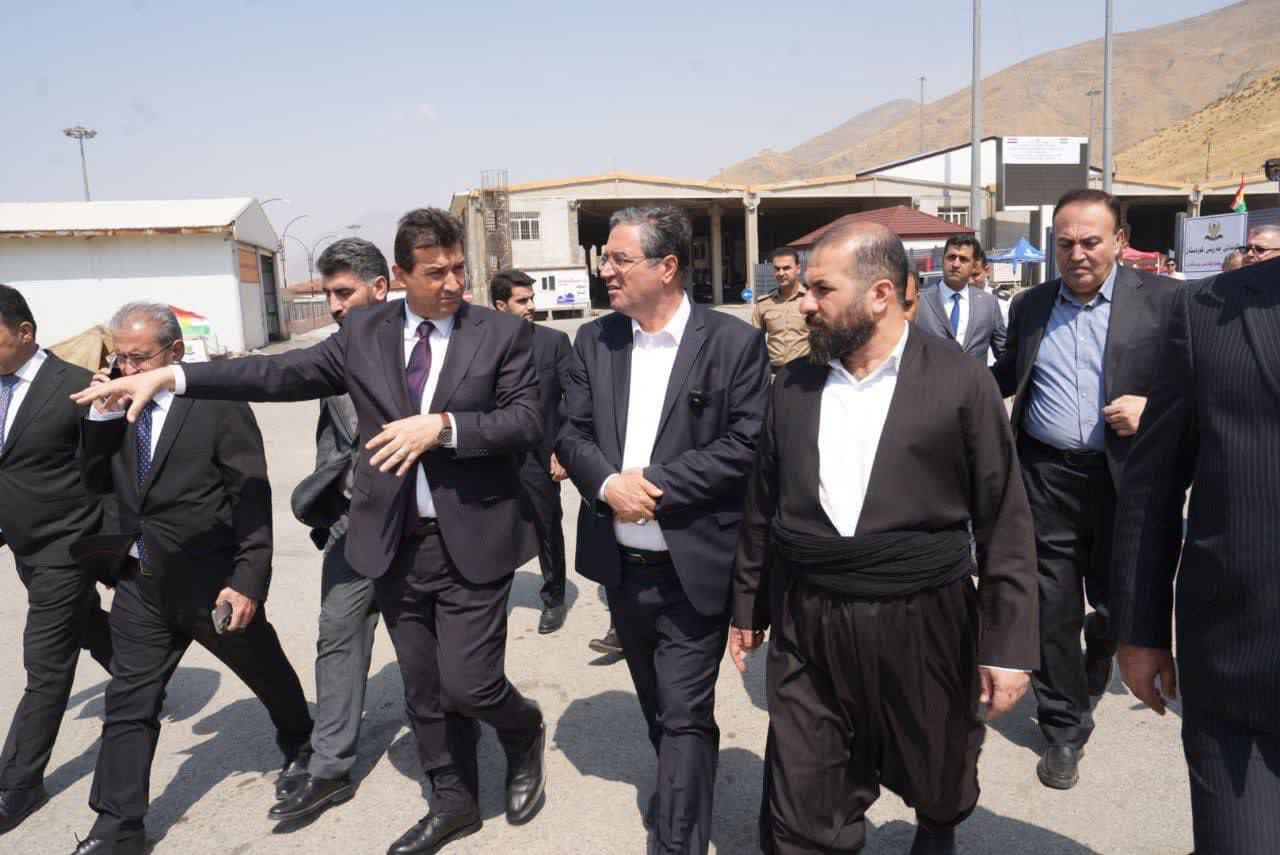 دیپلماسی اربعینی استاندار آذربایجانغربی در عراق + تصاویر