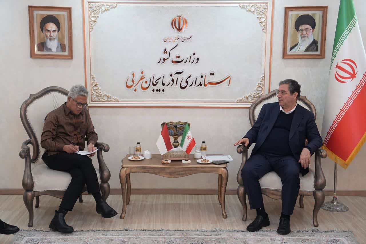 دیدار سفیر اندونزی در ایران با استاندار آذربایجان‌غربی + تصاویر