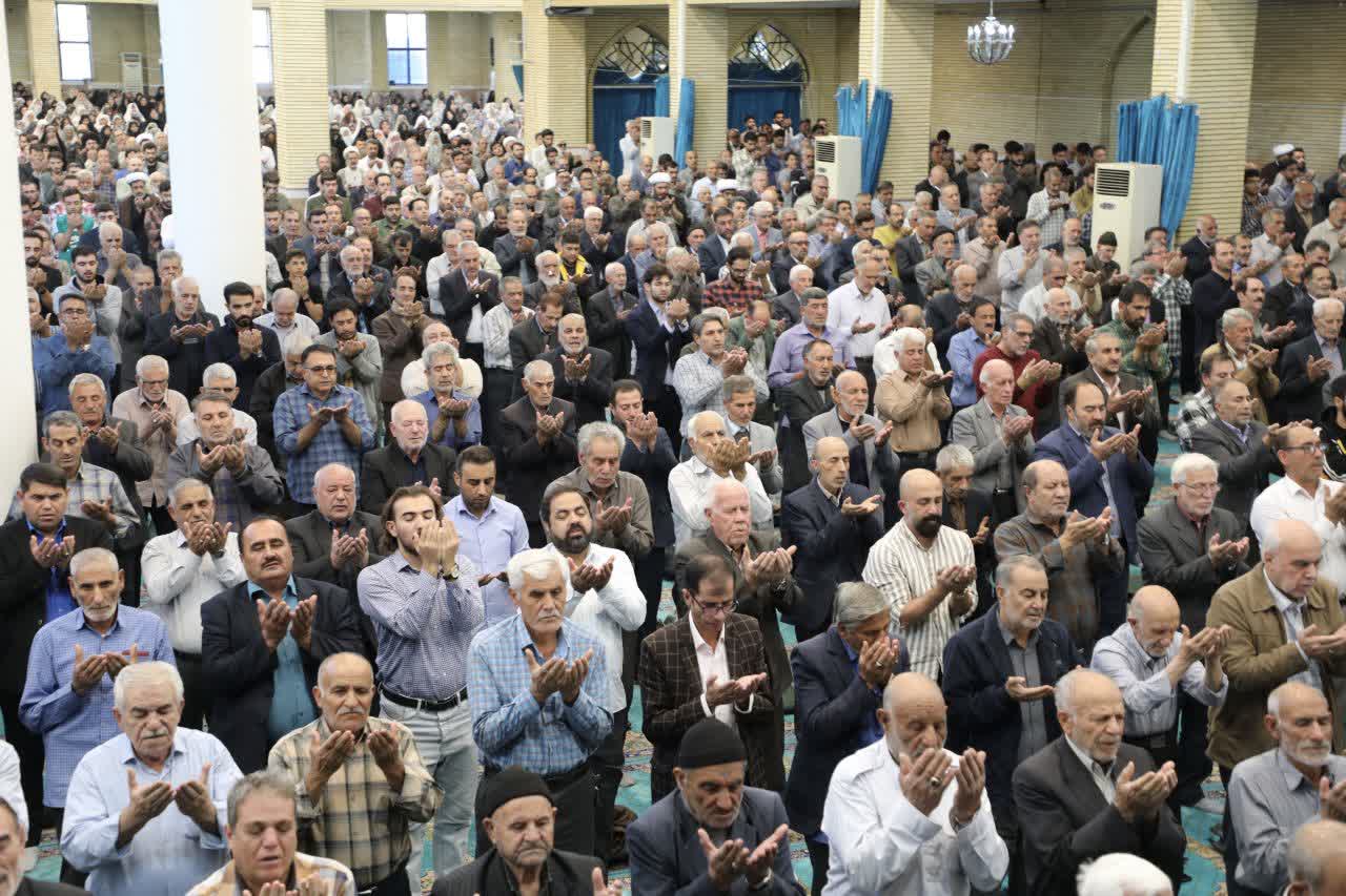 برگزاری آیین عبادی و سیاسی نماز جمعه ارومیه + تصاویر