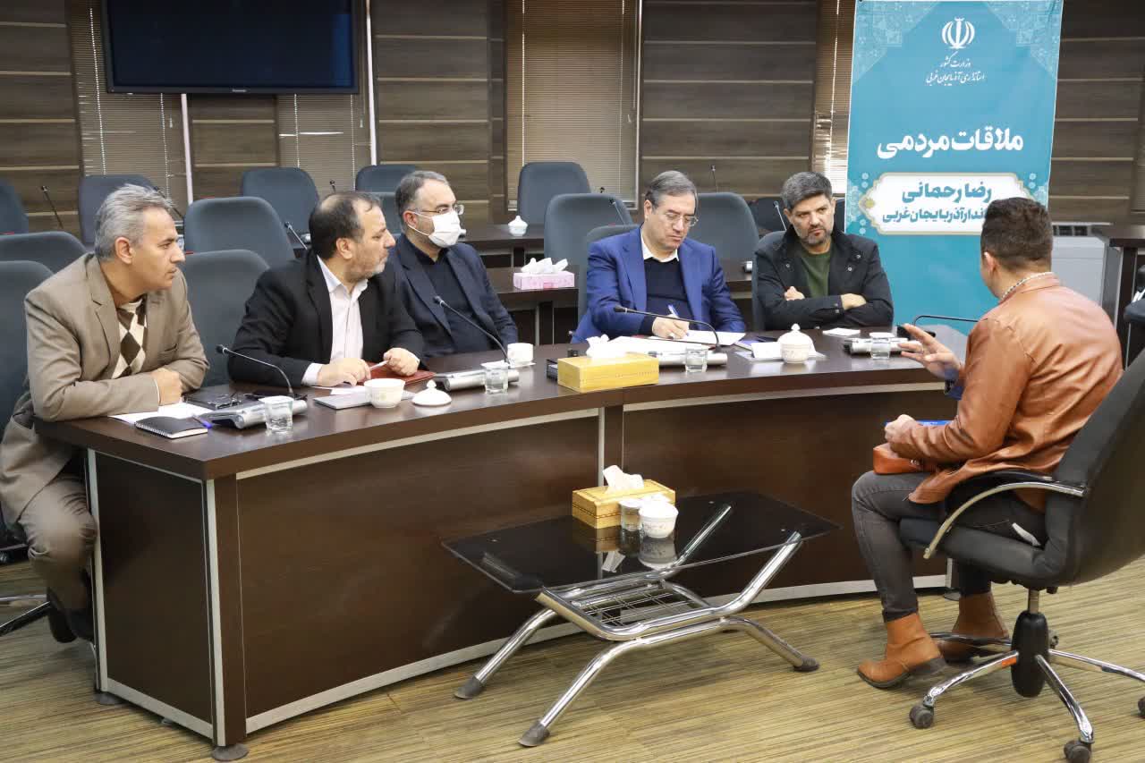 برگزاری ملاقات مردمی استاندار آذربایجانغربی + تصاویر