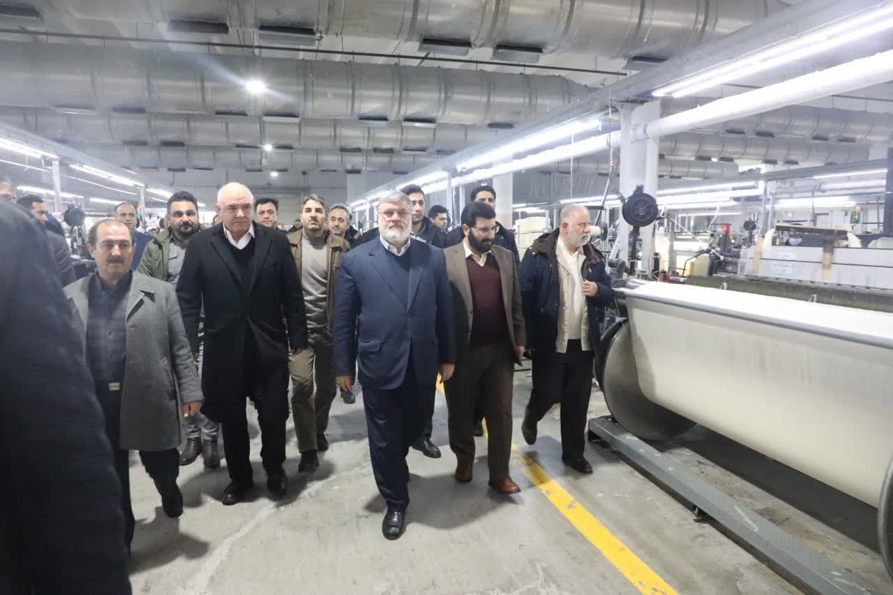 آلبوم تصویری / بازدید استاندار آذربایجان غربی از کارخانجات نساجی خوی