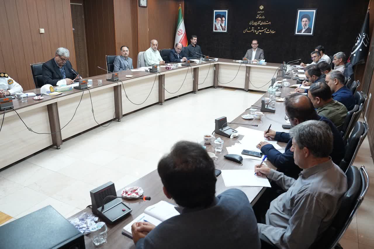 برگزاری جلسه کمیسیون امنیت گردشگری آذربایجانغربی + تصاویر