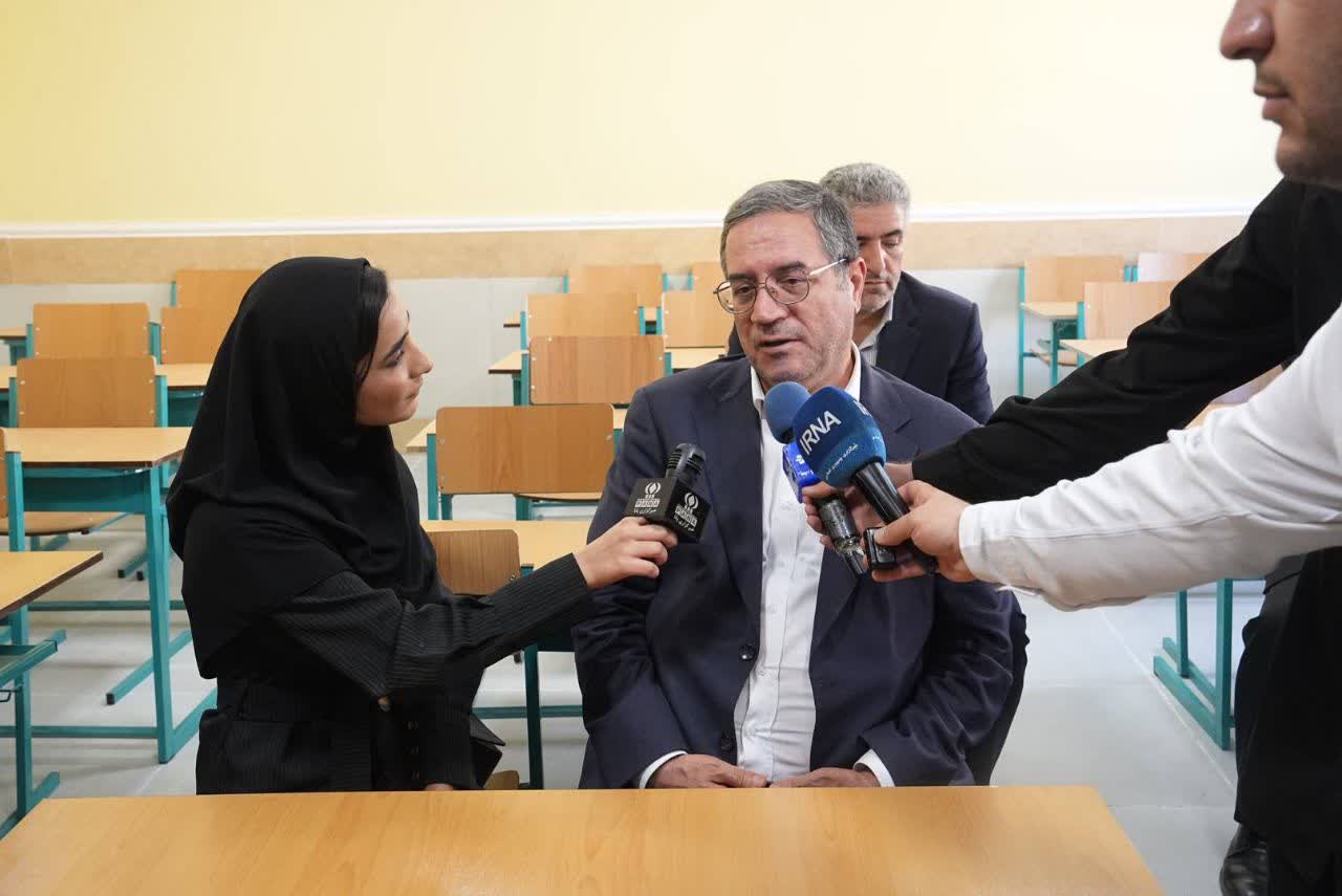 برگزاری آیین افتتاح مدرسه 12 کلاسه در سلماس + تصاویر