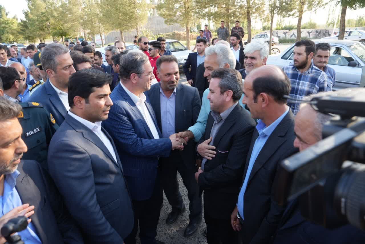 سفر استاندار آذربایجانغربی به شهرستان چهاربرج + تصاویر