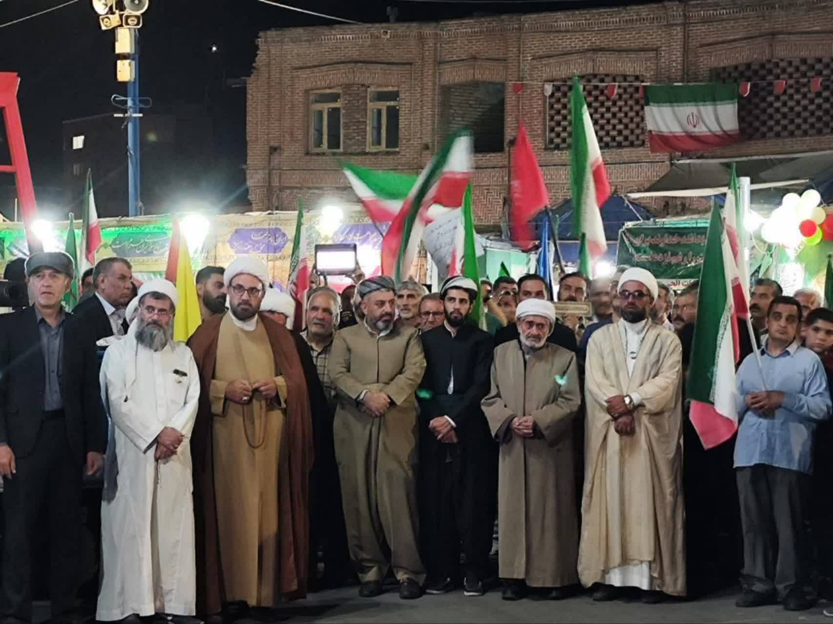 تداوم مقاومت و ایستادگی مردم ارومیه در اجتماعات شبانه