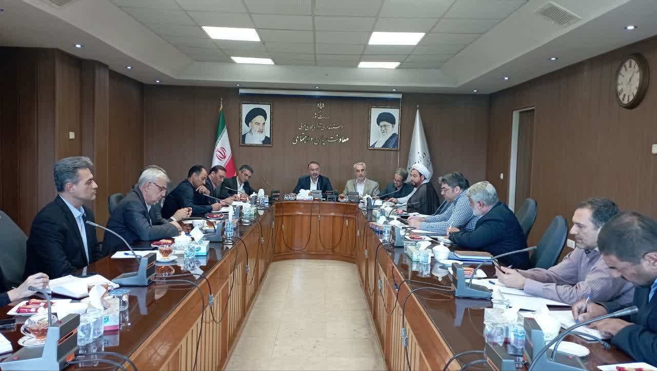 برگزاری جلسه کمیسیون دانشجویی آذربایجانغربی + تصاویر