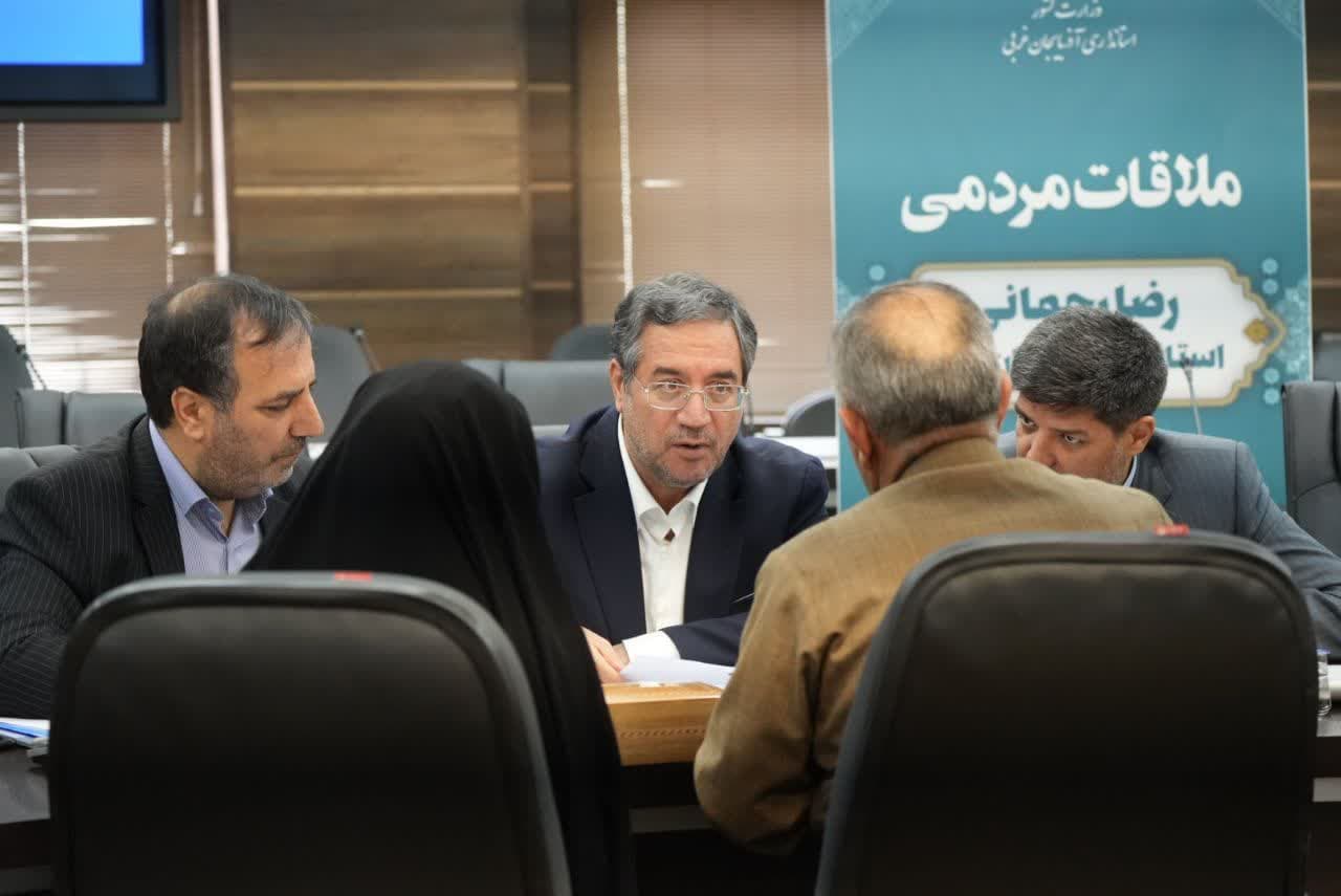 برگزاری ملاقات مردمی استاندار آذربایجانغربی + تصاویر