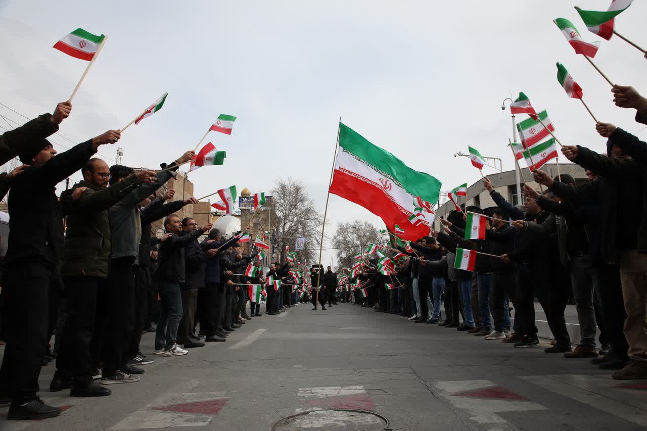 برگزاری تجمع تجدید بیعت مردمی با رهبری و عزاداری خیابانی شهادت حضرت علی (ع) + تصاویر