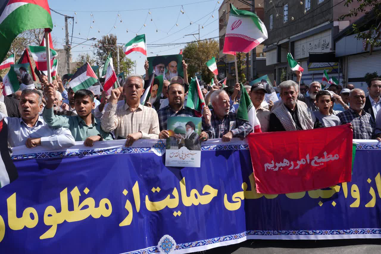 آلبوم تصویری / خروش همدلی و ایستادگی در آذربایجانغربی