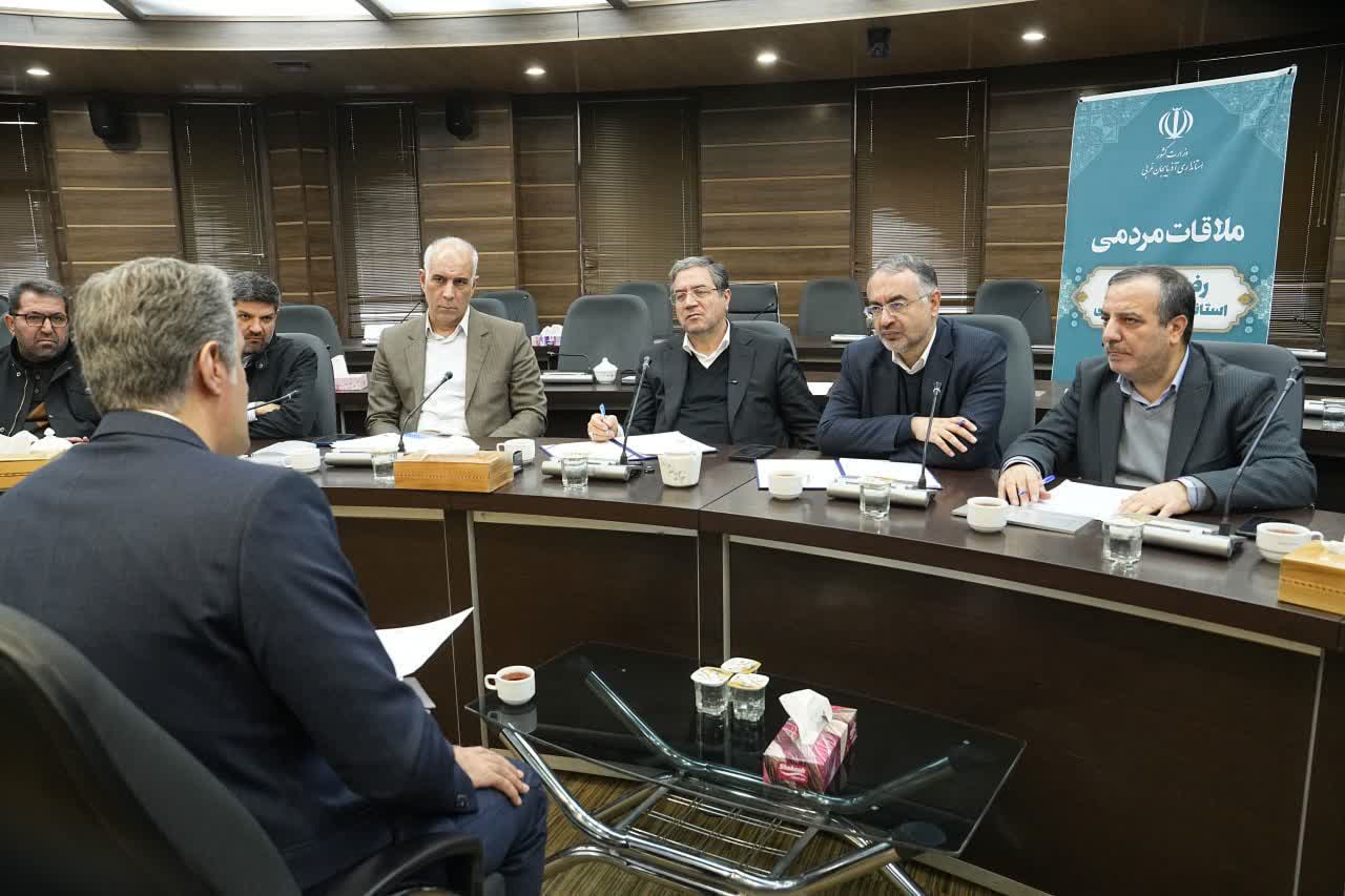 برگزاری ملاقات مردمی استاندار آذربایجان‌غربی + تصاویر