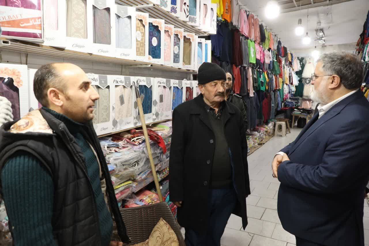 آلبوم تصویری / بازدید سرزده استاندار آذربایجان غربی از بازار قدیم ارومیه