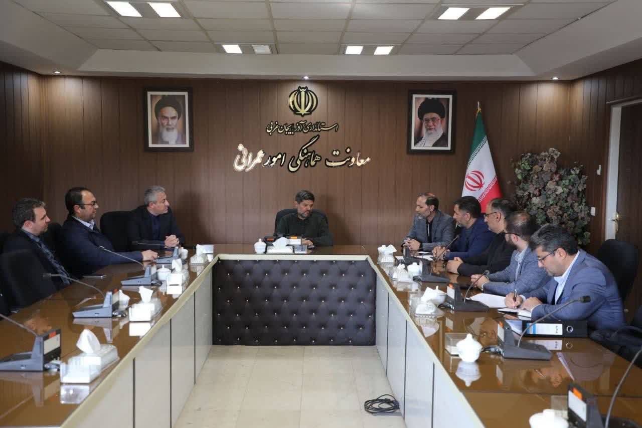 برگزاری جلسه بررسی روند اجرای طرحهای نهضت ملی مسکن در شهر جدید گلمان