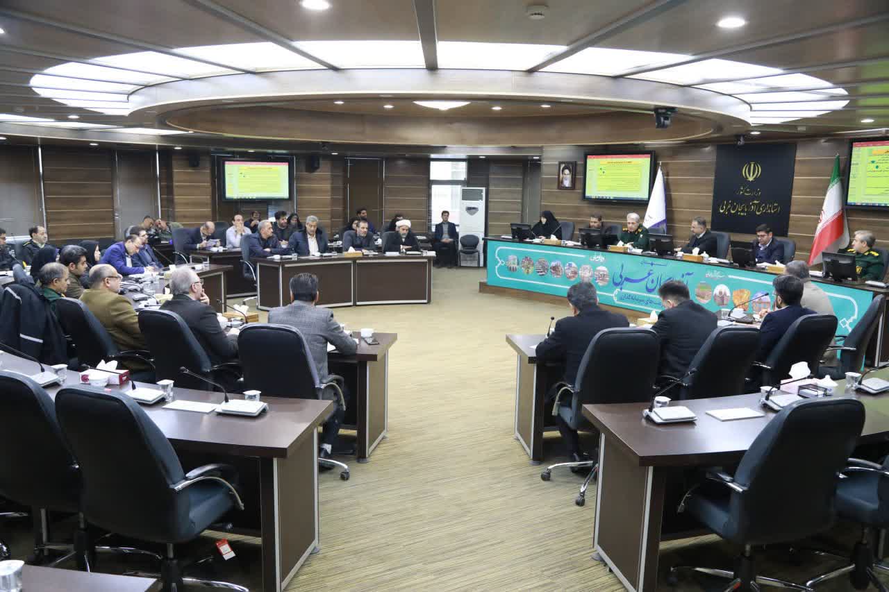 برگزاری جلسه شورای اجتماعی آذربایجان‌غربی + تصاویر