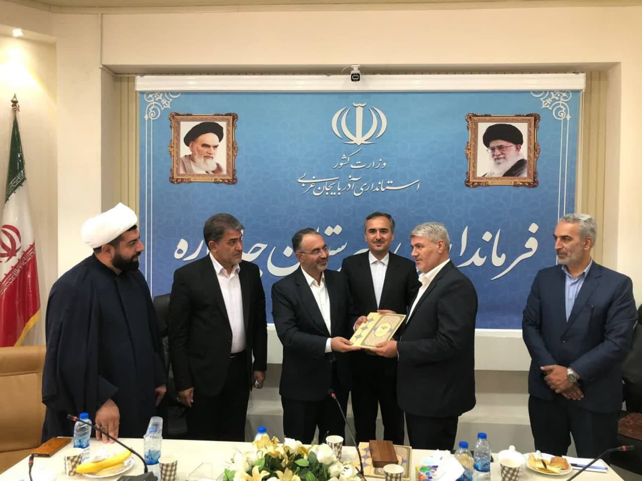 برگزاری آیین تودیع و معارفه فرماندار شهرستان چایپاره + تصاویر